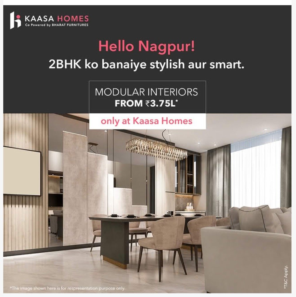 Kaasa Homes 2BHK Modular Interiors Static Ad