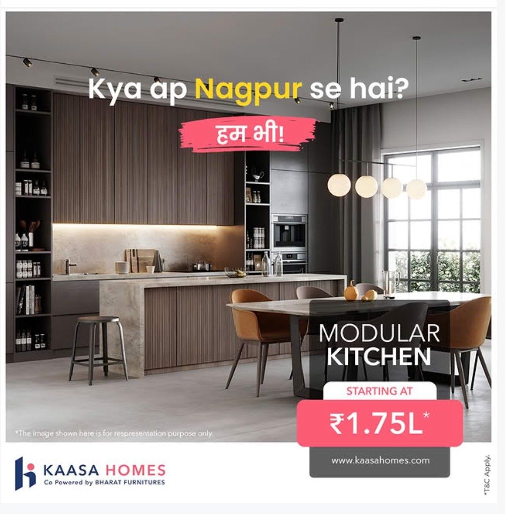 Kaasa Homes Modular Kitchen Static Ad
